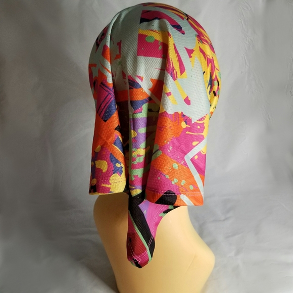 Abstract Print Neck Gaiter/Face Mask - Picture 6 of 10